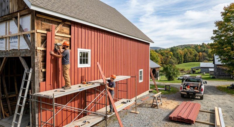 Barn Siding Installation in Middleburg, FL
