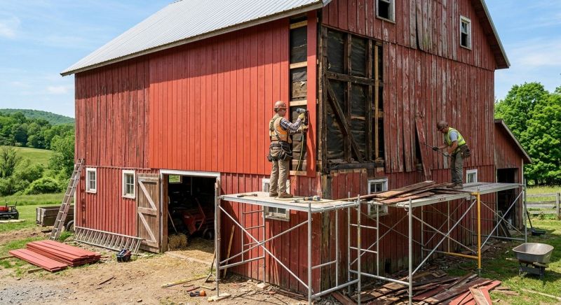 Barn Siding Replacement in Atlantic Beach, FL