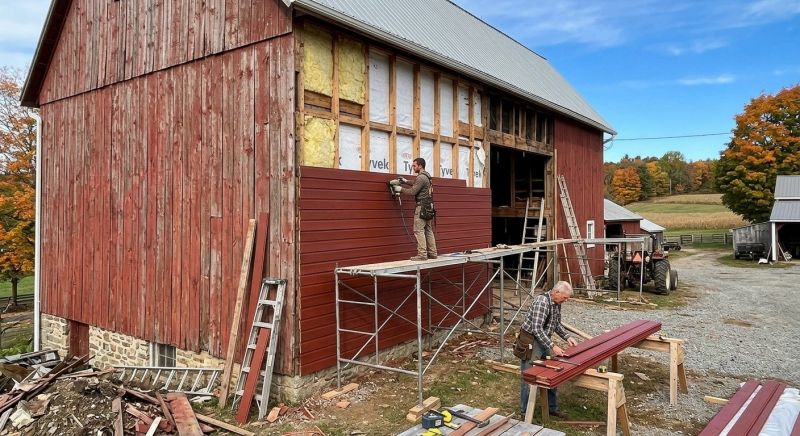 Barn Siding Replacement in Baker County, FL