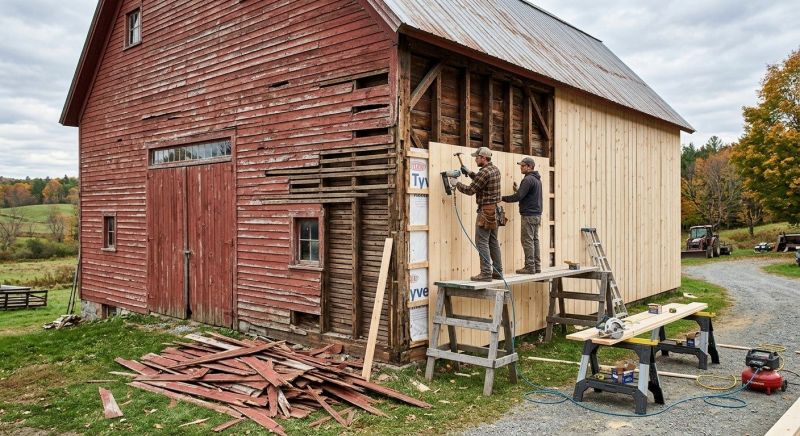 Barn Siding Replacement in Saint Johns, FL