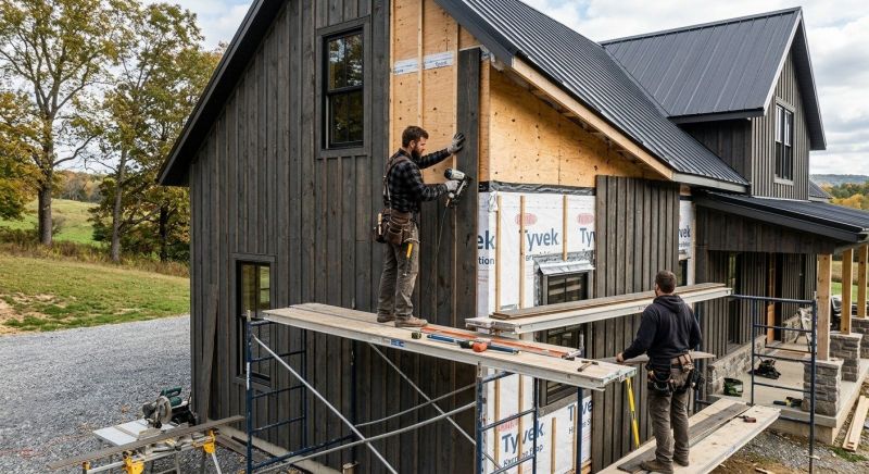 Barn Wood Siding Installation in Clay County, FL