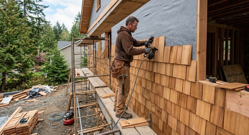 Cedar Siding Installation in Clay County, FL