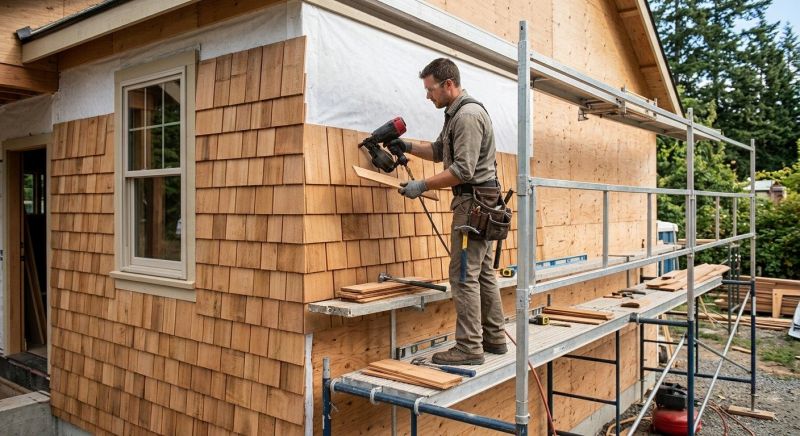 Cedar Siding Installation in Middleburg, FL