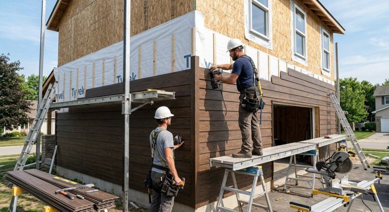 Faux Wood Siding Installation in Jacksonville Beach, FL