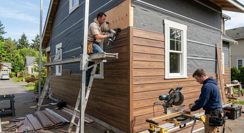 Faux Wood Siding Installation in Neptune Beach, FL