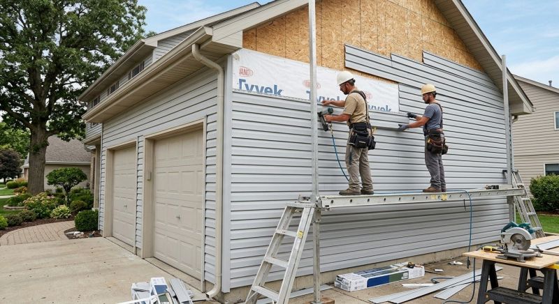 Garage Siding Installation in Clay County, FL
