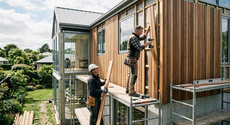 Hardwood Cladding Installation in Clay County, FL