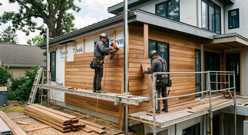 Hardwood Siding Installation in Baker County, FL