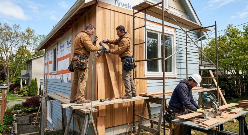 Hardwood Siding Installation in Clay County, FL