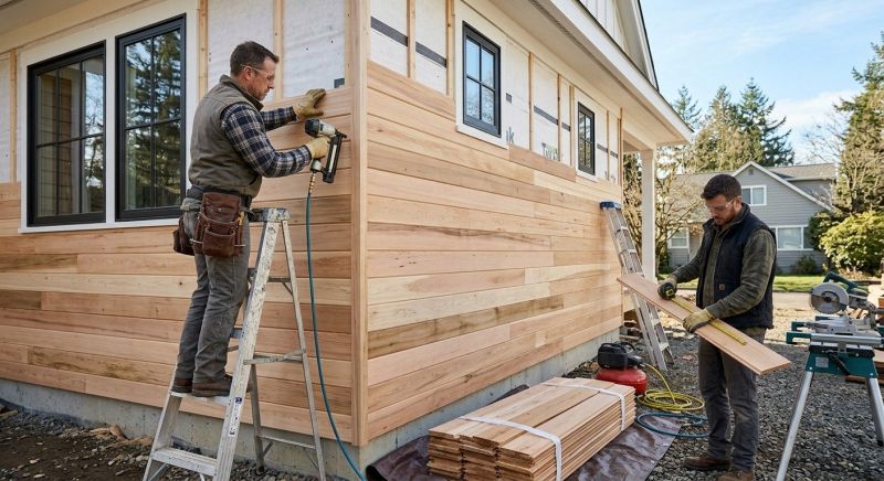 Hardwood Siding Installation in Macclenny, FL