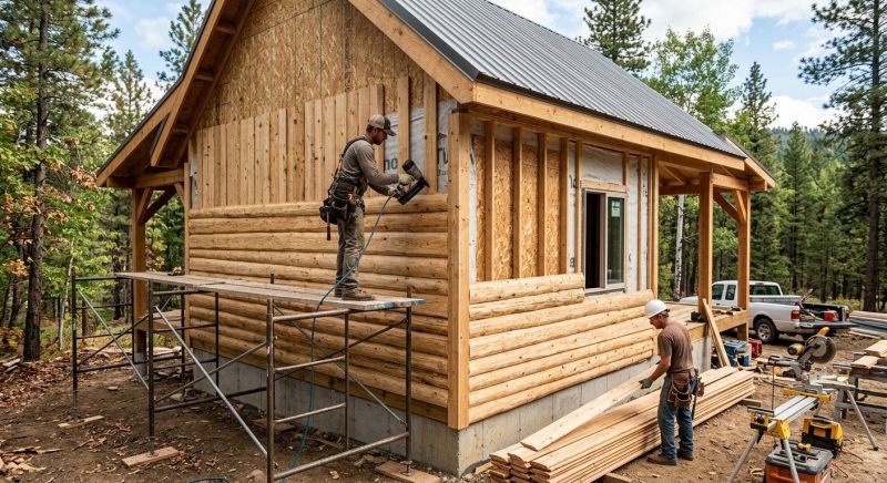 Log Siding Installation in Baker County, FL
