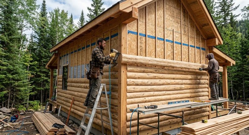 Log Siding Installation in Clay County, FL