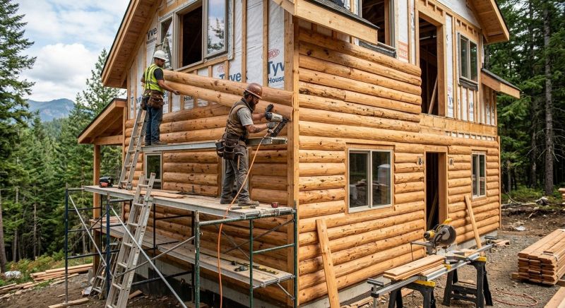 Log Siding Installation in Clay County, FL
