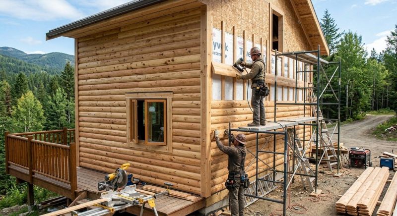 Log Siding Installation in Neptune Beach, FL