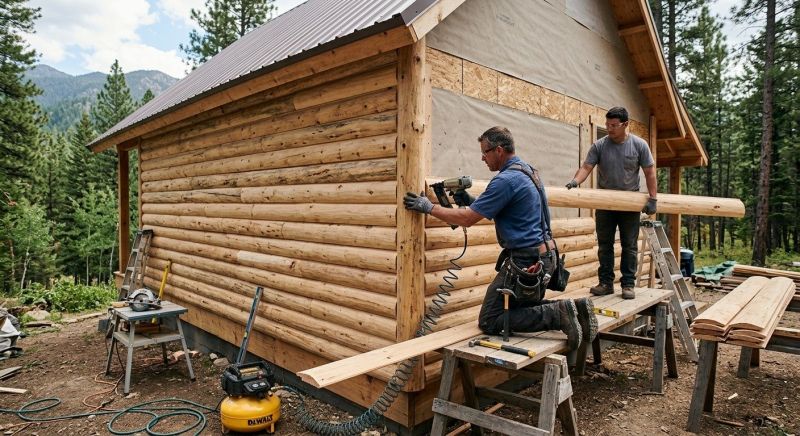 Log Siding Installation in Neptune Beach, FL