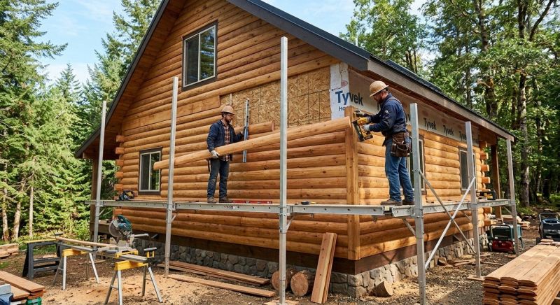 Log Siding Installation in Orange Park, FL