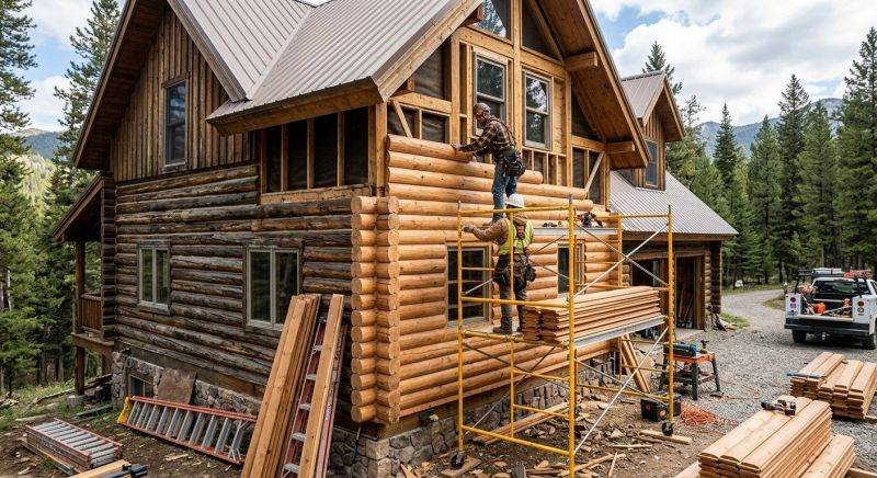 Log Siding Replacement in Clay County, FL