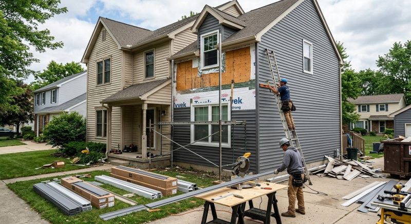 Vertical Siding Replacement in Clay County, FL