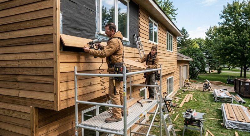 Wood Barn Siding Installation in Clay County, FL