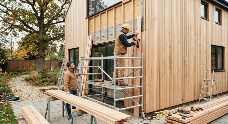 Wood Cladding Installation in Macclenny, FL