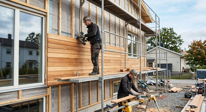 Wood Cladding Installation in Saint Johns, FL