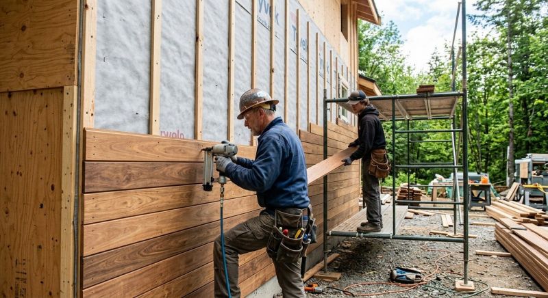 Wood Plank Siding Installation in Clay County, FL