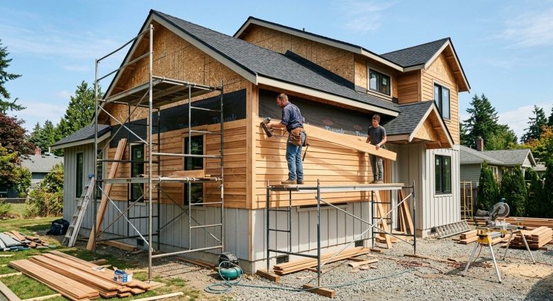 Wood Siding Installation in Macclenny, FL