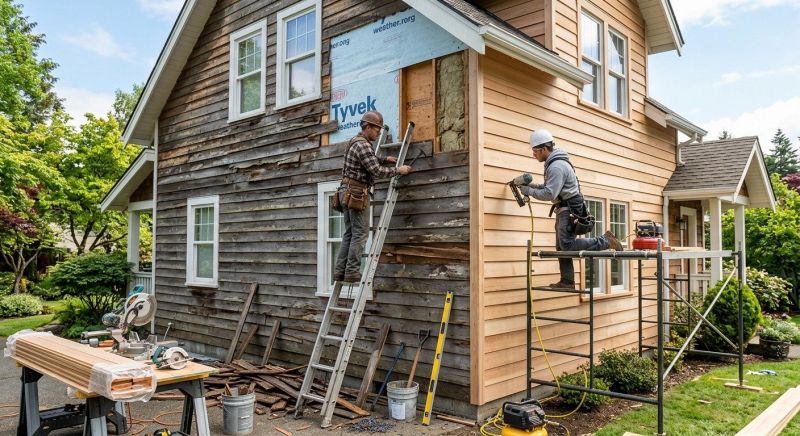 Wood Siding Replacement in Duval County, FL